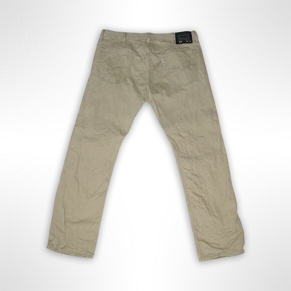Levi's 514 Straight Fit Khaki Pants - 38x32 - Like New! - Picture 2 of 4